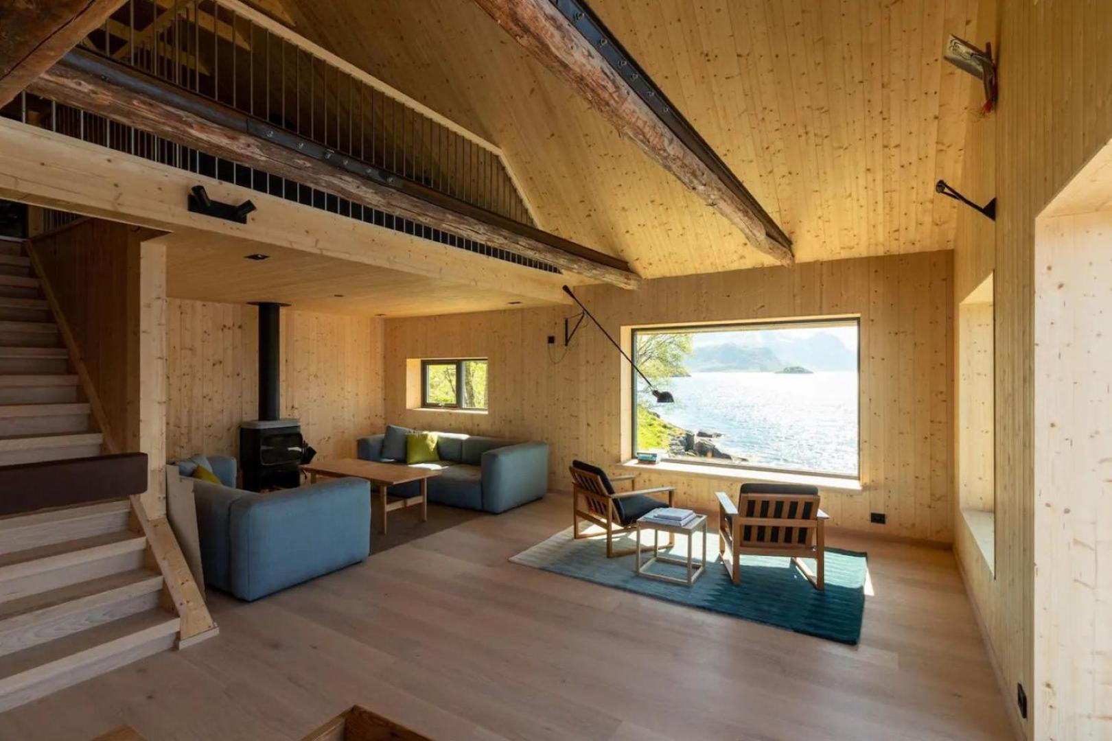 ראמברג Minkfarmen, Spacious Seaside Cabin With Scenic View מראה חיצוני תמונה
